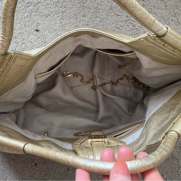 Botkier Vintage Gold Tote - Picture 8 of 14